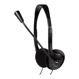 LogiLink HS0052 Auriculares de Diadema Negro