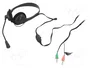 LogiLink HS0052 Auriculares de Diadema Negros con Conector Jack 3,5 mm