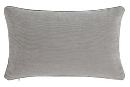 DKD Home Decor Cojín Urban Gris Claro Poliéster 30 x 50 cm (2 Unidades)