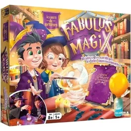 Dujardin DUJ3262190413405 Fabulus Magix - Juego de mesa - ¡Maneja la varita mágica para realizar hechizos impresionantes!