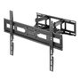 Maclean mc-710n soporte de tv, vesa mÁx. 600x400, compatible con televisores curvos, 37-80", carga mÁx. 40kg