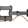 Maclean mc-710n soporte de tv, vesa mÁx. 600x400, compatible con televisores curvos, 37-80", carga mÁx. 40kg