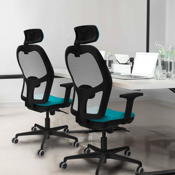 PIQUERAS Y CRESPO Silla de oficina Jorquera Pistacho y Gris PIQUERAS Y CRESPO Silla de oficina Jorquera Pistacho y Gris