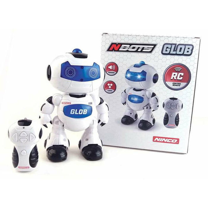Ninco Robot de control remoto Glob con luces, sonidos y movimientos Ninco Robot de control remoto Glob con luces, sonidos y movimientos
