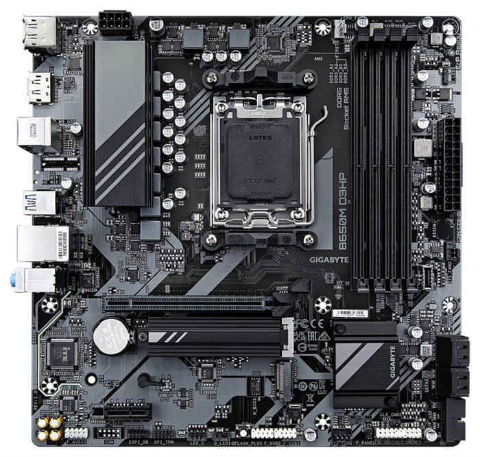Gigabyte B650M D3HP Micro ATX AMD B650 DDR5 AM5