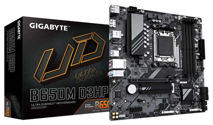 Gigabyte B650M D3HP Micro ATX AMD B650 DDR5 AM5