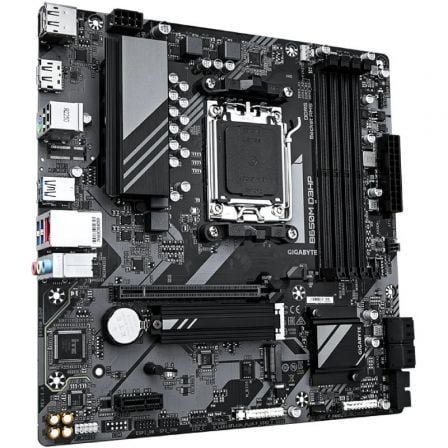Gigabyte B650M D3HP Placa Base Socket AM5 para AMD Ryzen 7000/8000/9000, DDR5, PCIe 4.0, M.2, 2.5 GbE, Micro ATX Gigabyte B650M D3HP Placa Base Socket AM5 para AMD Ryzen 7000/8000/9000, DDR5, PCIe 4.0, M.2, 2.5 GbE, Micro ATX