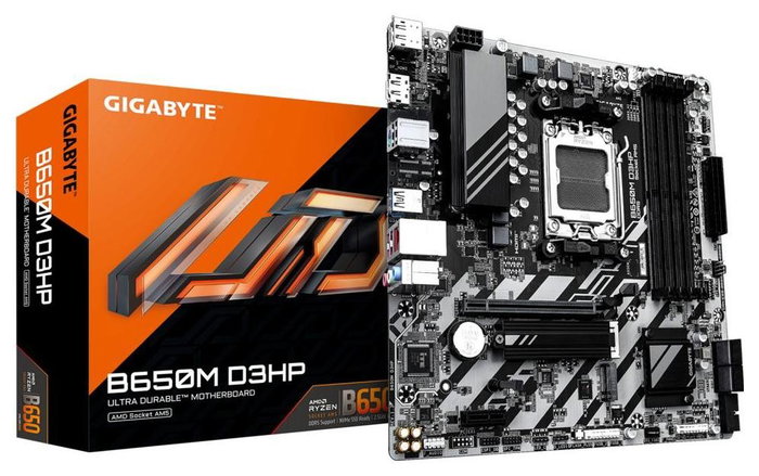 Gigabyte B650M D3HP Micro ATX AMD B650 DDR5 AM5