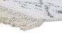 DKD Home Decor Alfombra Boho Blanco Negro 40x60 cm 4 Unidades