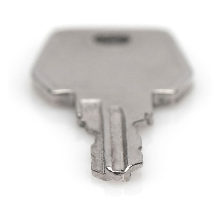 Digitus 9473 Llave para armarios de red, servidor y murales, Negro, Metálico