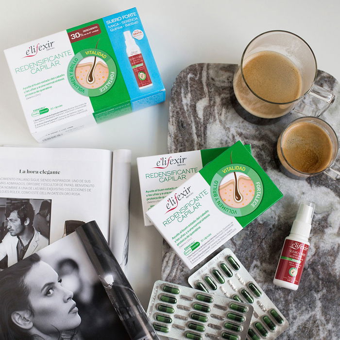 E'Lifexir EsenciALL Redensificante Capilar Cápsulas Lote 2 pz - Vitaminas y Suplementos para Cabello Débil