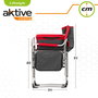 Aktive Silla de camping director con mesa y bolsa térmica