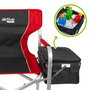 Aktive Silla de camping director con mesa y bolsa térmica