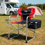 Aktive Silla de camping director con mesa y bolsa térmica