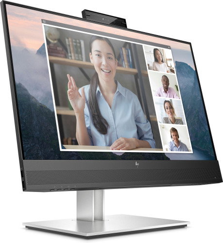 HP Monitor de videoconferencia FHD E24mv G4 23.8" 1920x1080 con webcam integrada y altavoces, 169L0AA HP Monitor de videoconferencia FHD E24mv G4 23.8" 1920x1080 con webcam integrada y altavoces, 169L0AA