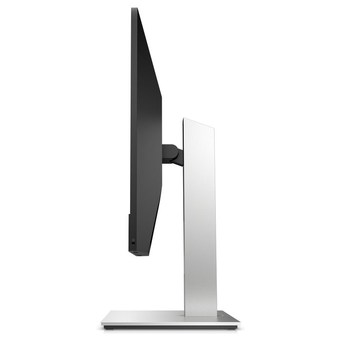 HP E24mv G4 - Monitor de videoconferencia Full HD IPS de 60.5 cm (23.8") con altavoces, cámara 5 MP, micrófono, HDMI, DisplayPort, USB-C, VGA y montaje VESA - Negro/Plata
