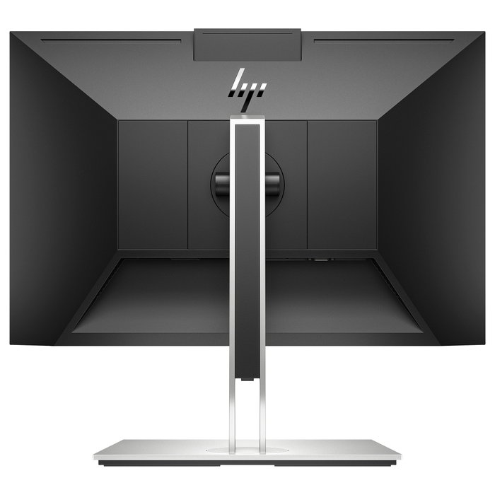 HP E24mv G4 - Monitor de videoconferencia Full HD IPS de 60.5 cm (23.8") con altavoces, cámara 5 MP, micrófono, HDMI, DisplayPort, USB-C, VGA y montaje VESA - Negro/Plata