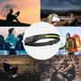 Denver SSH-50 LED Head Lamp con Batería y Sensor