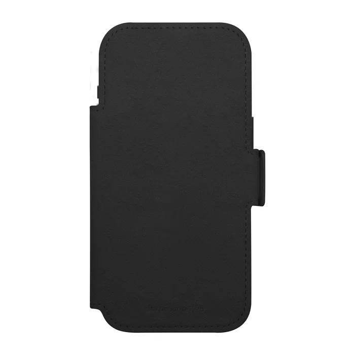 Apple Funda Folio Lynge MS para iPhone 17 Air - Negro, Cuero de Grano Entero, Compatible con MagSafe, Cierre Magnético, con 3 Bolsillos para Tarjetas, Resistente a Rayones