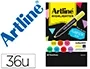 Artline Rotulador Fluorescente EK-660 Expositor 36 Unidades Colores Surtidos