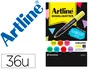 Artline Rotulador Fluorescente EK-660 Expositor 36 Unidades Colores Surtidos
