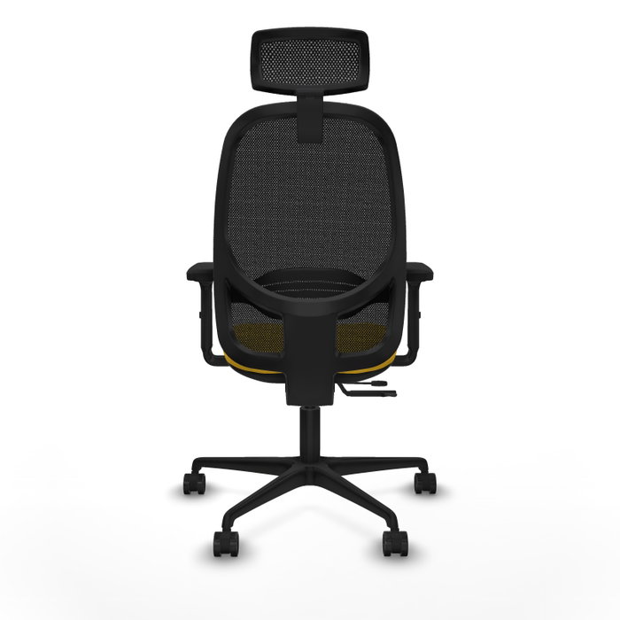 PIQUERAS Y CRESPO Silla de oficina Cilanco Amarillo y Negro PIQUERAS Y CRESPO Silla de oficina Cilanco Amarillo y Negro