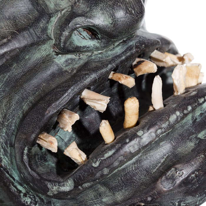 S/2 Figura Negro Madera Decoración 50 X 53 X 67 cm