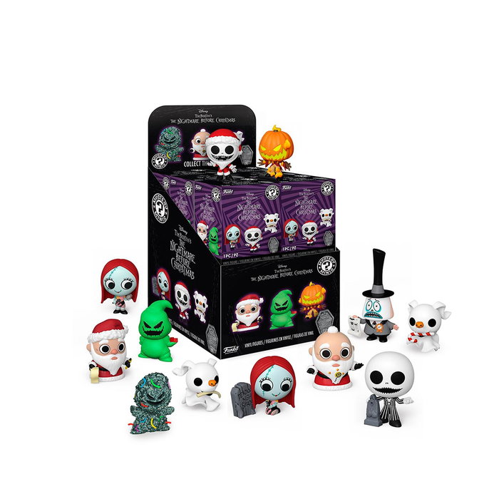 FUNKO Funko Mystery Mini: Pesadilla antes de Navidad, Set de 12 figuras sorpresa FUNKO Funko Mystery Mini: Pesadilla antes de Navidad, Set de 12 figuras sorpresa
