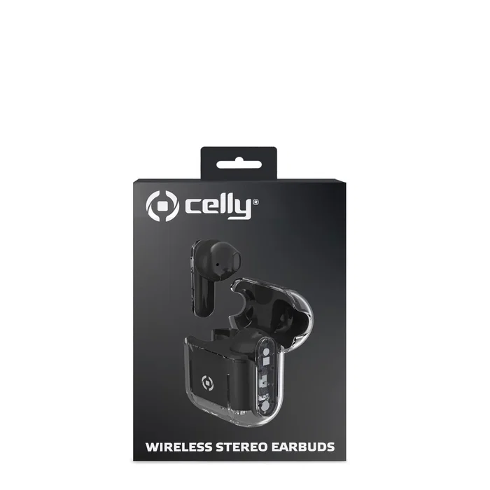 Celly Celly Sheer Auriculares True Wireless Stereo (TWS) Transparente Negro