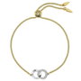 Adore Pulsera Signature Dorada con Cristales Swarovski