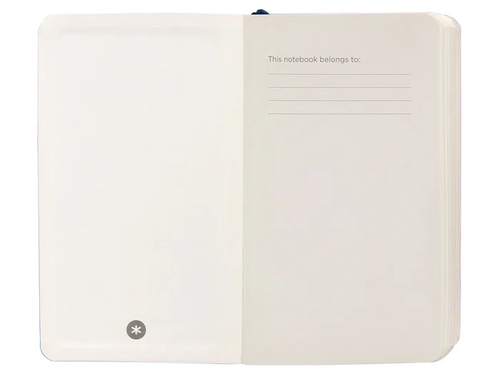 Antartik Cuaderno A6 Tapa Blanda Hojas Lisas Azul Marino 100 Hojas 80gr FSC