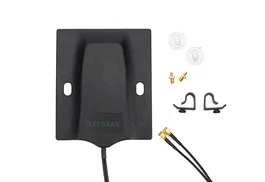 Netgear 6000451 - Antena Externa 2.5 dBi, 1710-5925 MHz, para Móviles y Routers como MR1100, MR5200, LM1200, Longitud de Cable 100 m, Negro