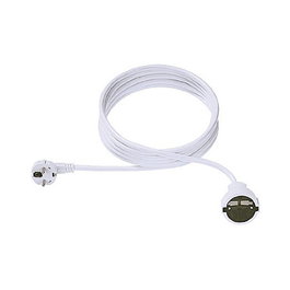 Bachmann Cable de extensión Schutzkontakt 230V 10m blanco