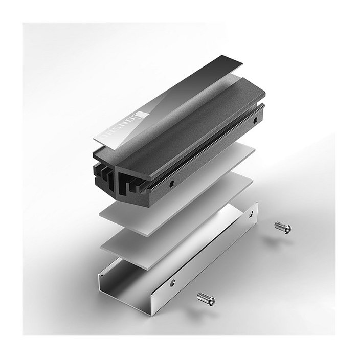Jonsbo M.2 SSD Passivkühler - gris
