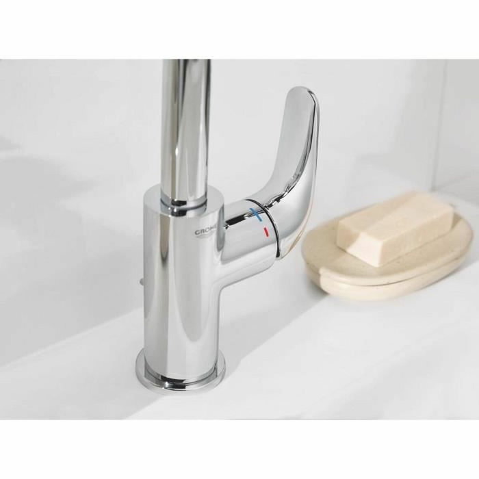 Grohe Mezclador Monomando de Lavabo Swift Cromo Caño Alto Talla L Grohe Mezclador Monomando de Lavabo Swift Cromo Caño Alto Talla L