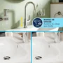 Grohe 24330001 Mezclador Monomando de Lavabo Cromo Caño Alto Ahorro de Agua Talla L