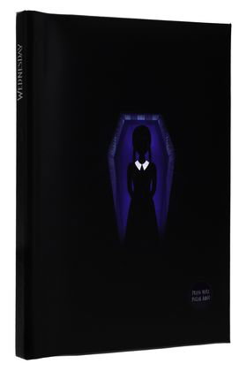 SD TOYS Cuaderno A5 Dark Side Wednesday con luz