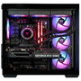 Thermaltake FTW RTX 5080 Black, PC Gaming Windows 11 Home 64-Bit, Caja Torre Negro/Transparente