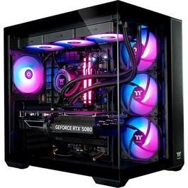 Thermaltake FTW RTX 5080 Black Tarjeta Gráfica (schwarz/transparent. Windows 11 Home 64-Bit)