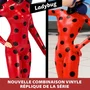 Bandai Muñeca Miraculous Ladybug 26 cm - Ladybug con teléfono - Nuevo disfraz efecto vinilo - P50028