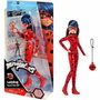 Bandai Miraculous Ladybug Muñeca fashion de 26 cm con teléfono y disfraz efecto vinilo