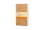 Moleskine Set de 3 Libretas Cahier Large Rayado Marrón Kraft