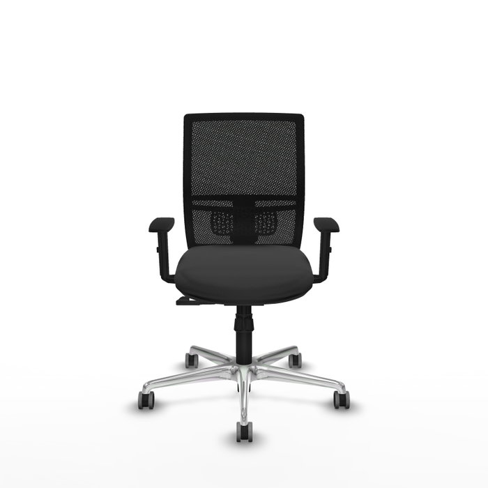 PIQUERAS Y CRESPO Silla de oficina Yunquera Gris oscuro con mecanismo Sincro PIQUERAS Y CRESPO Silla de oficina Yunquera Gris oscuro con mecanismo Sincro