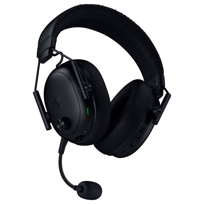 Razer BlackShark V3 Pro Auriculares Gaming Inalámbricos con Cable USB Tipo C 2.4 GHz y Batería 70 H, Circumaural, Negro