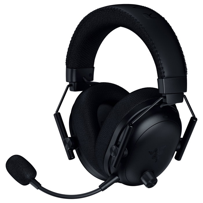 Razer BlackShark V3 Pro Auriculares Gaming Inalámbricos con Cable USB Tipo C 2.4 GHz y Batería 70 H, Circumaural, Negro