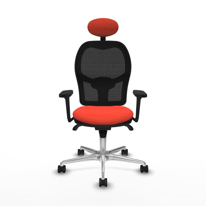 PIQUERAS Y CRESPO Silla de oficina Jorquera Naranja oscuro y Negro PIQUERAS Y CRESPO Silla de oficina Jorquera Naranja oscuro y Negro