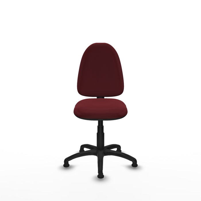 PIQUERAS Y CRESPO Silla de oficina Aýna Granate sin brazos PIQUERAS Y CRESPO Silla de oficina Aýna Granate sin brazos