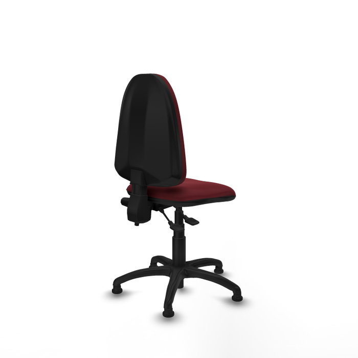 PIQUERAS Y CRESPO Silla de oficina Aýna Granate sin brazos PIQUERAS Y CRESPO Silla de oficina Aýna Granate sin brazos