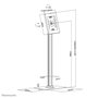 Neomounts Soporte para Tablet con Bloqueo Compatible para Apple iPad Pro, iPad Air y Samsung Galaxy Tab