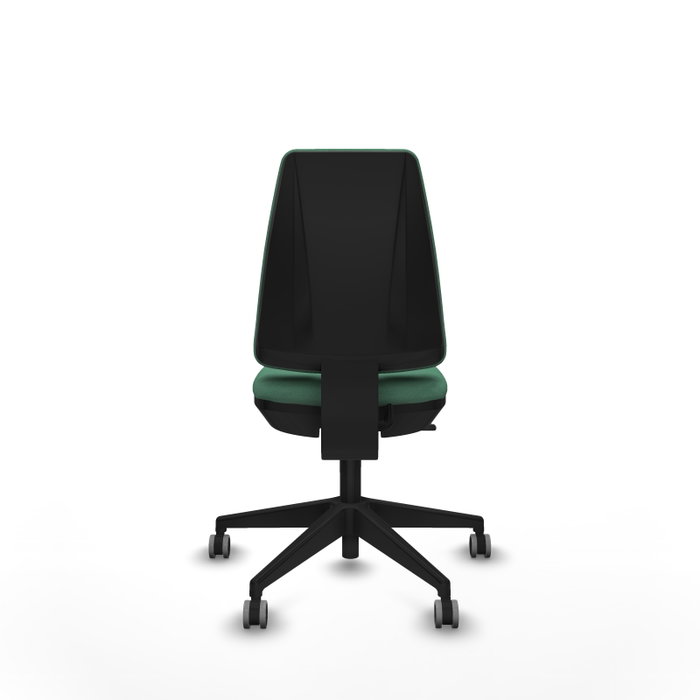 PIQUERAS Y CRESPO Silla de oficina Elche Verde esmeralda sin brazos PIQUERAS Y CRESPO Silla de oficina Elche Verde esmeralda sin brazos